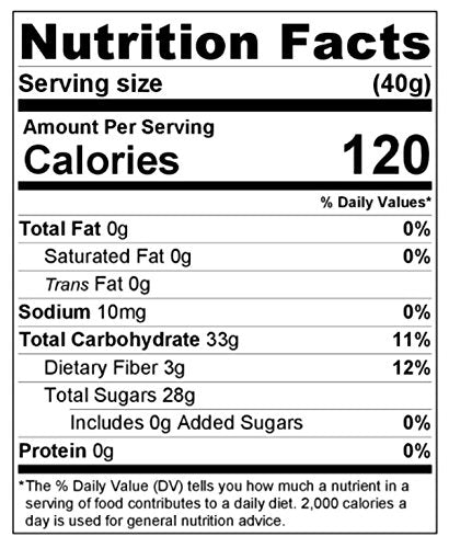 Anna and Sarah Chopped Dates with Oat Flour in Resealable Bag (3 Lbs)
