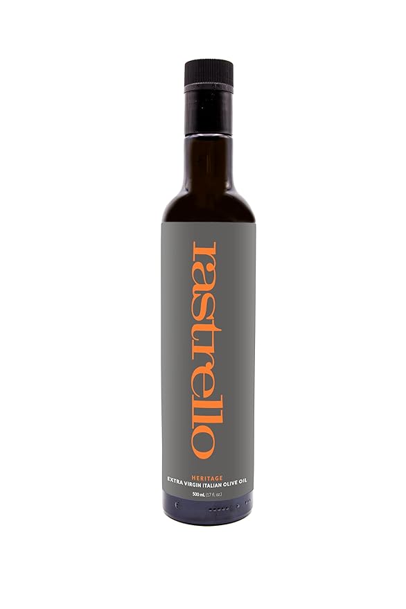 Rastrello Umbrian Heritage Extra Virgin Olive Oil - 500ml, Organic, Cold-Pressed, Hand-Harvested - Leccino & Moraiolo Blend from Umbria, Italy