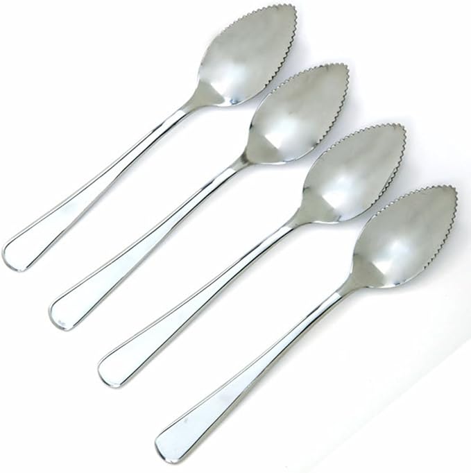 Norpro Stainless Steel Grapefruit Spoons, Set of 4
