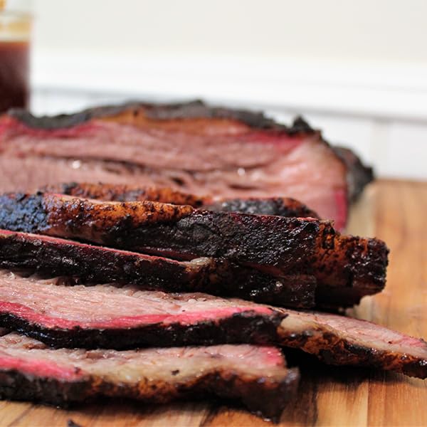 The Tailgate Foodie: Texas Crutch Brisket Rub - Smoking Rub for Brisket - Great for Brisket, Steak, Burgers - Meat Seasoning and Dry Rub - Large Shaker Bottle