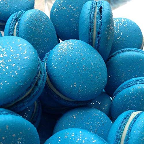 Luster Dust - Classic Blue (4g 1x Jar) | Edible Vegan Dust & Paint for Cake Decorating, Ice Cream, Desserts, Cocktails and Beverages by Bakell