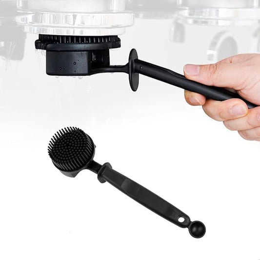 watchget Silicon Espresso Coffee Machine Cleaning Brush Professional Design for 360ì§?Cleaning of espresso Group Head Detachable Silicon Bristles for 51mm Grouphead