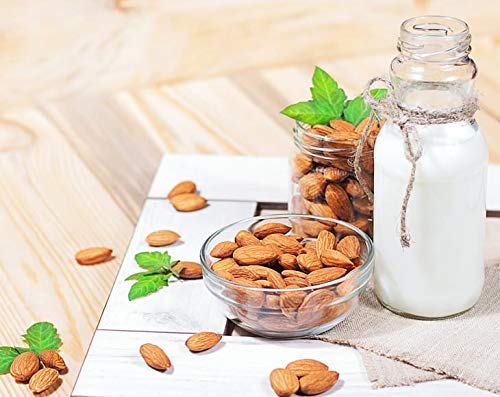 Food to Live - California Almonds, 4 Pounds - Supreme, Whole, Raw, Unsalted, Unroasted Nuts, Natural