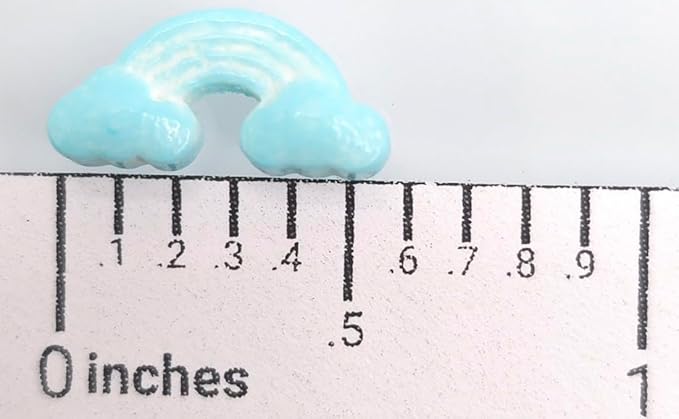 NCS Pink, Purple, and Blue Rainbow with Clouds Edible Candy Sprinkles, 8 ounces - Great for Cupcakes, Cookies, Cakes, Cakes Pops, Donuts