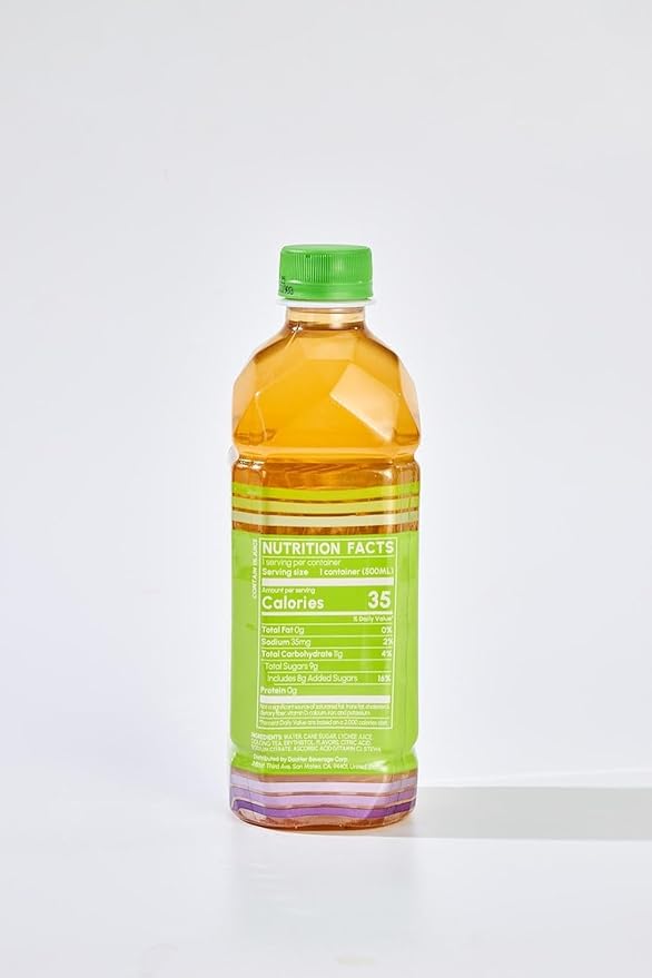 Shaken Lychee Oolong Tea – Real Leaf Brewed Iced Tea, Asian-Inspired Flavor, Non-GMO, 16.9 fl oz Bottles (Pack of 12)