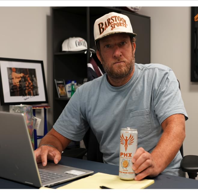 PHX Hydration Energy Drink - 700mg Electrolytes, 200mg Natural Green Tea Caffeine, 100% Daily Value 8 Essential Vitamins - 12 oz Cans (12 Pack) (12 Pack, Wild Berry)