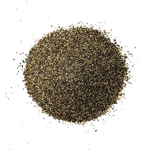 Spiceology - 18 Mesh Ground Black Pepper - Semi-Coarse - For Use On: Beef, Pork, Chicken, Fish, Game or Vegetables - Bulk Pepper Spices and Seasonings for Home Cooks, Chefs, and Professional Kitchens - 16 oz