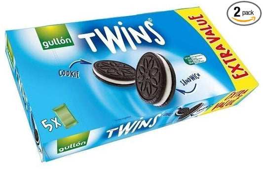 Gullon Twins Creme Sandwich Cookies 220g (Pack of 2)