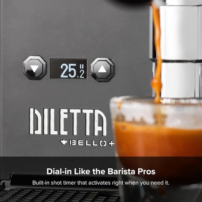 Diletta Bello+ Espresso Machine (White)
