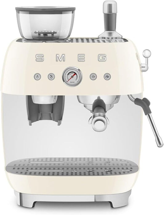 Smeg Semi-Automatic Espresso Machine (Cream)