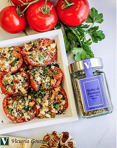 Herbes de Provence- 3.6 oz. Jar (Pack of 2) - 7 Classic, bright and bold spices blended for maximum flavor. Perfect for everyday use as well as French Specialty dishes.