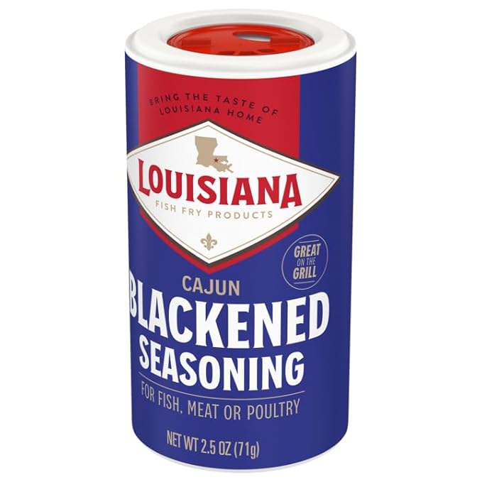 Louisiana Cajun Blackened Seasoning (2.5 oz Shakers) 2 Pack