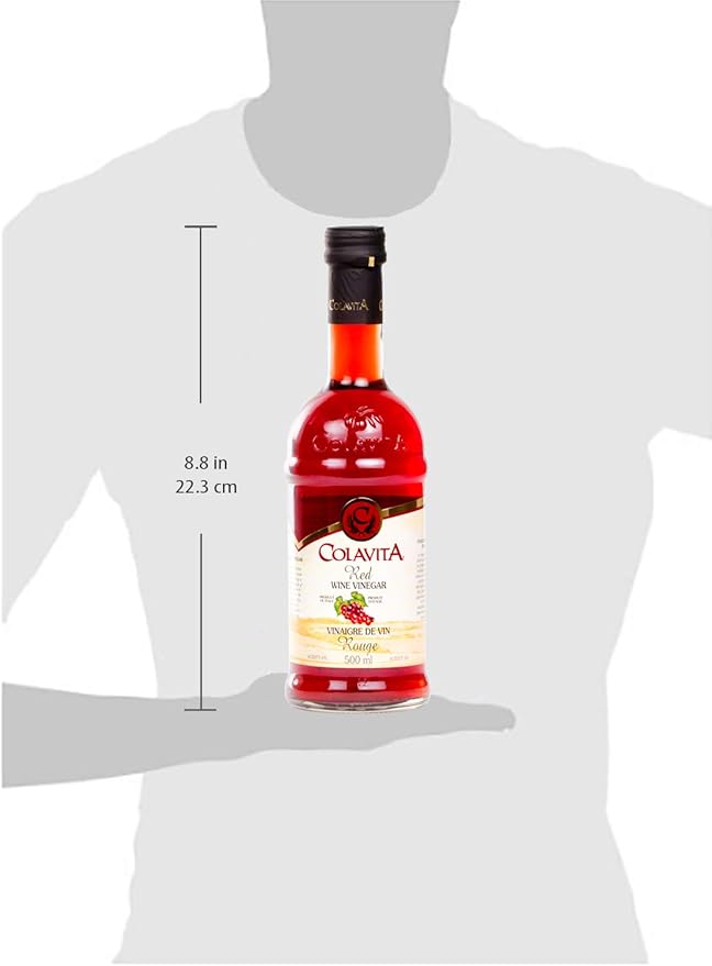 Colavita Red Wine Vinegar, 17 Fl Oz (Pack of 3)