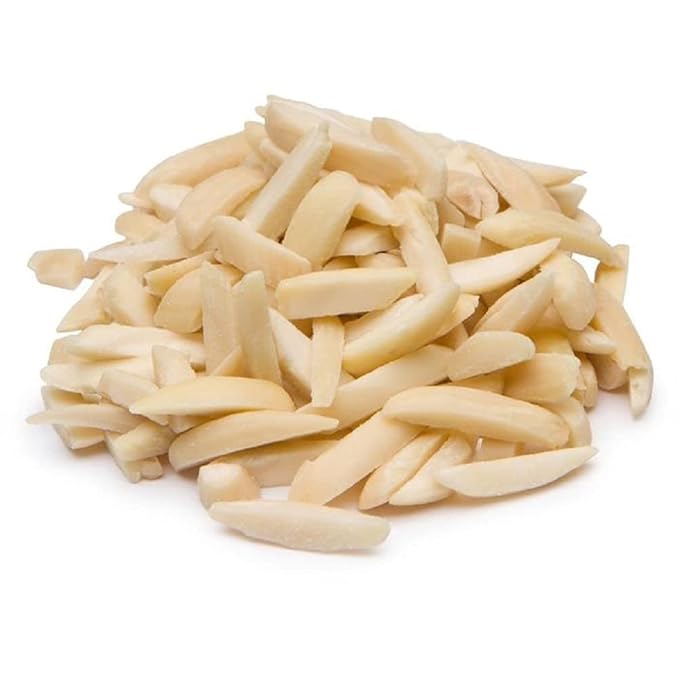 Raw Natural Slivered Compares To Organic California Almonds (2 Lbs.) - A Delicious & Tasty Treat - Great as a Snack & Salad Topper - Super Healthy - Farm Fresh Nuts Brand