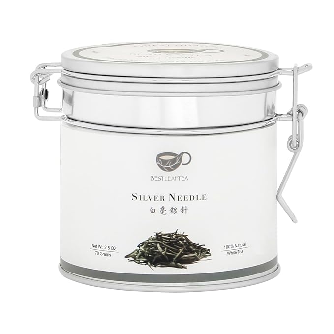 BESTLEAFTEA- Silver Needle White Tea/Bai Hao Yin Zhen/70g/ 2.5Oz