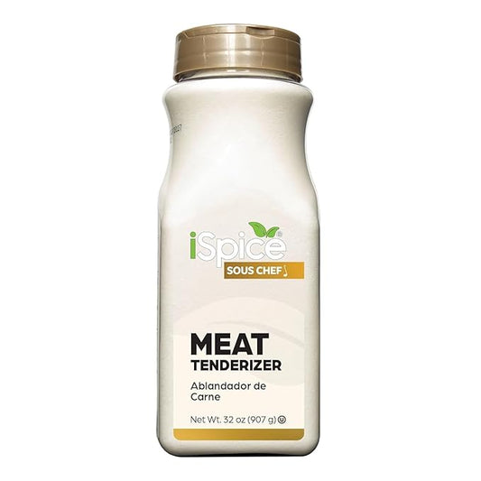 iSpice | Meat Tenderizer | Bulk Size | Gourmet Spice | Kosher (32 OZ)