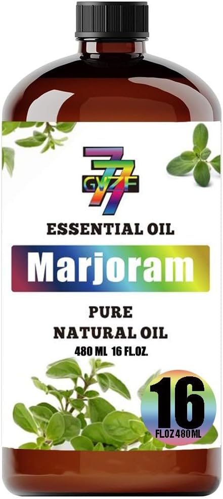 Marjoram Essential Oil (16 oz / 480 ml) ??Marjoram Oils for diffusers, humidifiers, Home Baths, Cleaning Products, Yoga, DIY Soaps and DIY Scented Candles