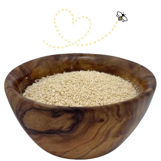 Raw Essentials Honey Granules – Natural Sweetness for Oatmeal, Yogurt, Beverages, and Desserts – Non-GMO and Gluten-Free – 9 Ounce Container