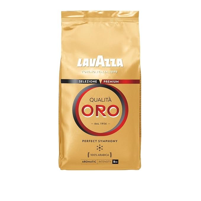 Lavazza QualitÃ?Æ??Oro , 1er Pack (1 x 1 kg Packung)