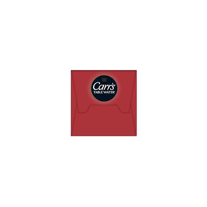 Carr's Crackers, Whole Grain Crackers, Party Snacks, Whole Wheat, 7oz Box (Box of 6)