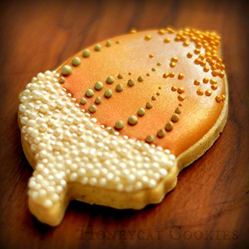 Luster Dust - Classic Orange (4g 1x Jar) | Edible Vegan Dust & Paint for Cake Decorating, Ice Cream, Desserts, Cocktails and Beverages by Bakell