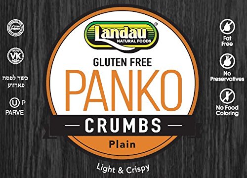 Landau Panko Crumbs"Gluten Free" Kosher For Passover 7 Ounce (Plain)
