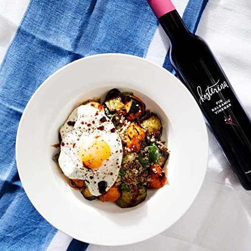 Kosterina Signature Balsamic Vinegar Trio | Original, Fig & Walnut Balsamic Flavor | Authentic Mediterranean Flavors, Made from Lambrusco & Trebbiano Grapes | 12.7oz (375ml), 3 Pack