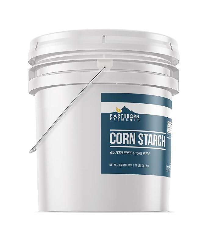 Earthborn Elements Corn Starch (3.5 Gallon), Thickener For Sauces, Soup, & Gravy