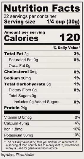 Anthony's Vital Wheat Gluten, 1.5 lb, High in Protein Flour, Vegan, Non GMO, Keto Friendly, Low Carb