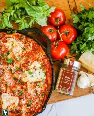 Pizza Seasoning 4.4 oz. Jar (Pack of 2) Sprinkle it on any pizza or add to your favorite sauce, bruschetta or bread recipe. Enjoy the taste of Italy in every sprinkle!
