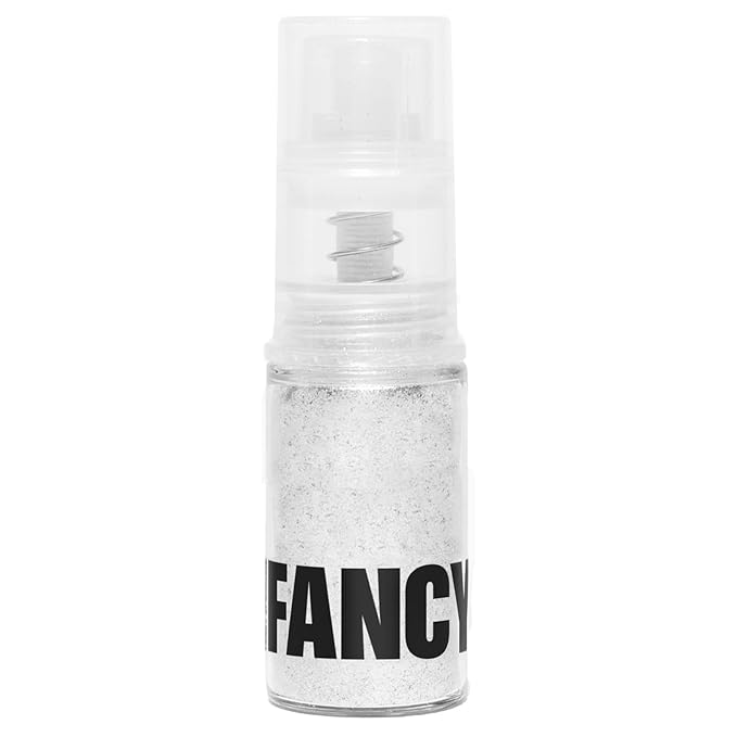 Fancy Sprinkles Diamond White Edible Glitter Premium Edible Glitter Spray for Sparkling Food & Drinks No Taste or Texture, 100% Edible Glitter (4gm, Diamond White)