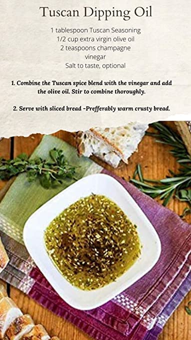 VICTORIA TAYLORS: Tuscan Seasoning, 2.3 oz (Single Tusan Cube) Bring the warmth and richness of Tuscany right to your kitchen.