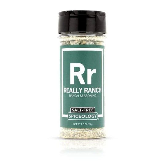 Spiceology - Really Ranch Salt Free Seasoning - Use On: Ranch Dip, Roasted Veggies or Chicken - 2.6 oz