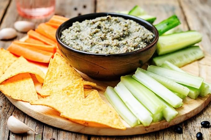 A Blend Above Spicy Dip Mix 5 Pack Includes Spicy Garlic, Lonestar Ranch, Ghost Pepper, Carolina Reaper, and Southwest Jalape챰o Spicy Dip, Gluten-Free, No MSG, All Natural, No Preservatives, Vegetable Dip, Keto Friendly, Low Carb, Low Sodium, Easy to Make