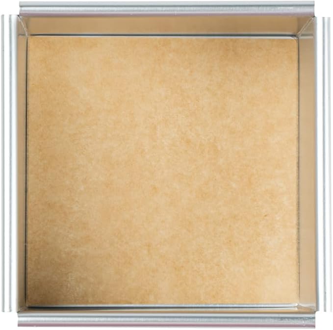 Restaurantware Pastry Tek 4 x 4 Inch Parchment Paper Sheets 1000 Greaseproof Baking Sheets For Oven - Pre-cut Double-Sided Silicone Coating Unbleached Paper Nonstick Baking Sheets Reusable