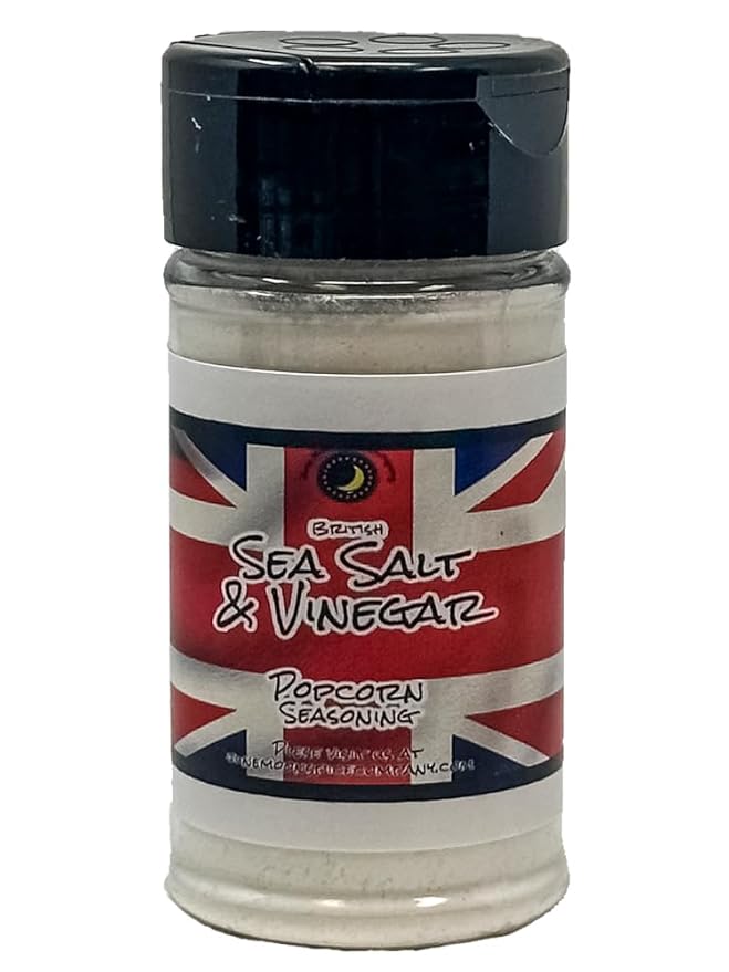 Premium | Popcorn Seasoning | Variety 2 Pack | Crafted in Small Batches | British Sea Salt & Vinegar | Dill Pickle | 3.5 fl. oz. | Enjoy Bold Flavors with Every Pop!