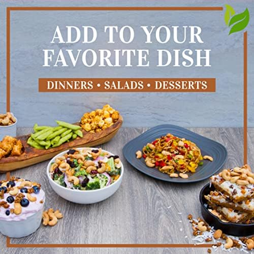 Oven Dry Roasted Fancy Cashews with Sea Salt-32 oz (2 lbs)|Whole Cashew|No Oil|No PPO|Vegan and Keto Friendly|Made from Natural Cashews