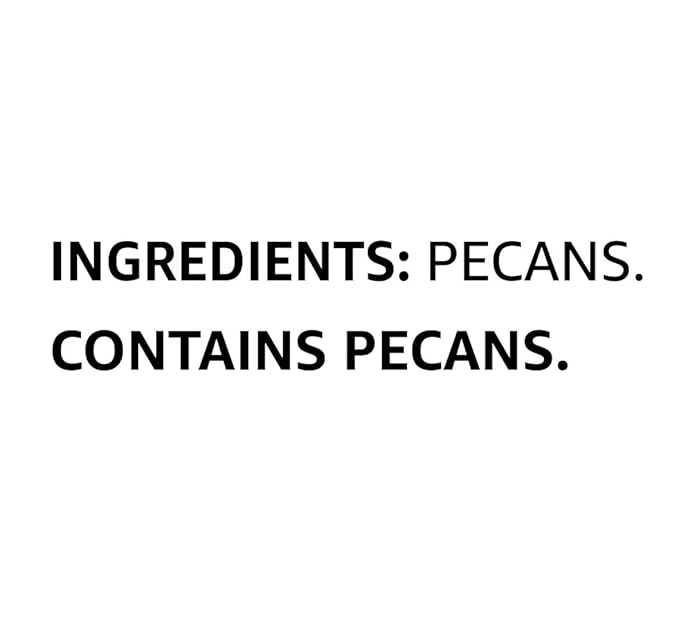Happy Belly Pecan Halves, No Added Salt, 16 ounce (Pack of 2)