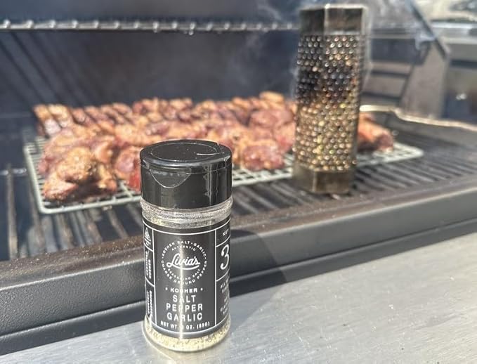 Livia's Salt Pepper Garlic Seasoning | Unlocks & Elevates Flavors of Steak, Chicken, Burgers & More