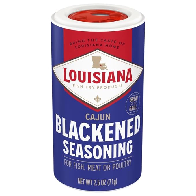 Louisiana Cajun Blackened Seasoning (2.5 oz Shakers) 2 Pack