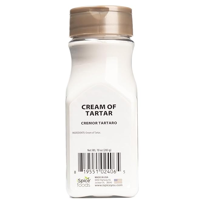 iSpice | Cream of Tartar | Gourmet Spice | Kosher (10 OZ)