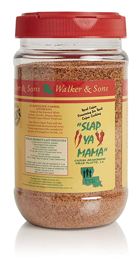 Slap Ya Mama Original Blend Cajun Seasoning - 32 oz, Pack of 3, All Natural, MSG Free, Kosher - Authentic Louisiana Flavor