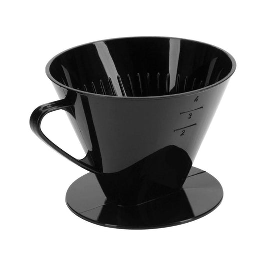 Westmark Pour Over Coffee Dripper, Coffee Filter Cone Size 4, Reusable Plastic for Manual Brewing