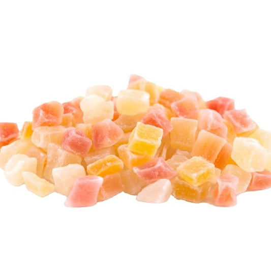 Gerbs Tropical Dried Fruit Snack Mix 4 lbs. | Unsulfured, No Additives, Resealable Bag | Lightly Sweet & Juicy Blend | Top 14 Allergen-Free