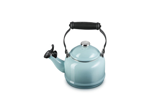 Le Creuset Enamel On Steel Demi Tea Kettle, 1.25 qt., Sea Salt
