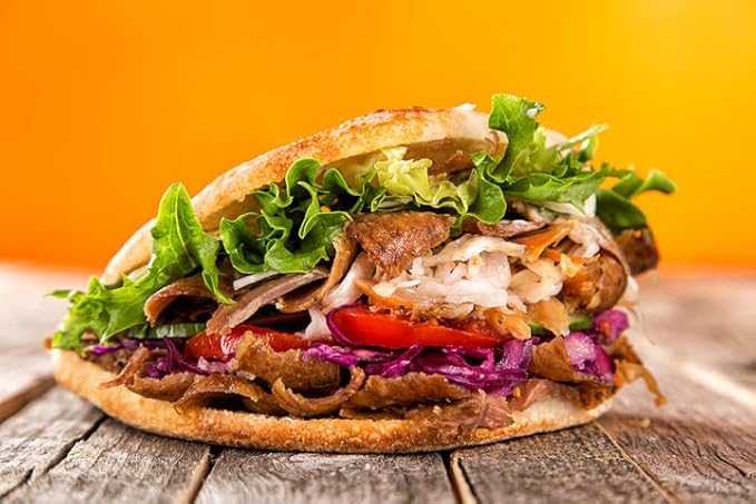 Premium | Greek Gyro Seasoning | Large Shaker | Calorie Free | Fat Free | Saturated Fat Free | Cholesterol Free | Sugar Free | Crafted in Small Batches | Perfect for Fresh Gyros and More!