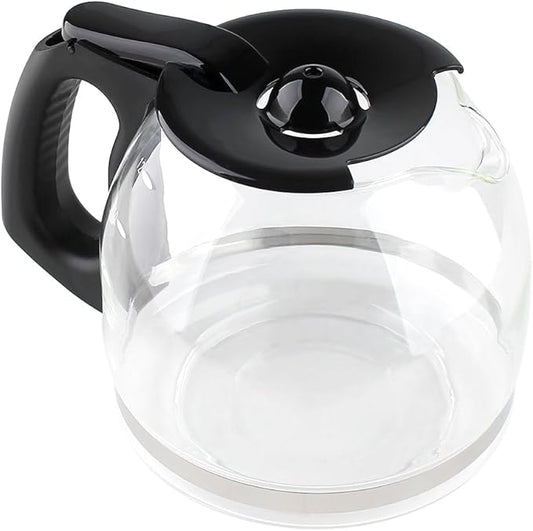 Replacement Parts Universal 12-Cup Glass Carafe, Compatible with Mr. Coffee竊똕umbeam竊똎ster Coffee Makers