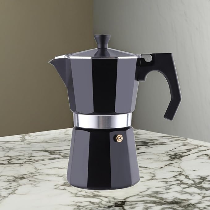 wedrink Stovetop Espresso Maker Aluminum Moka Pot 6 Cups Cuban Coffee Maker Stovetop Coffee Maker Moka Italian Espresso