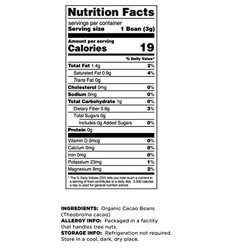 Terrasoul Superfoods Raw Organic Criollo Cacao Beans, 16 Oz, Raw Chocolate Goodness for Baking, Snacking, and Homemade Chocolate Creations