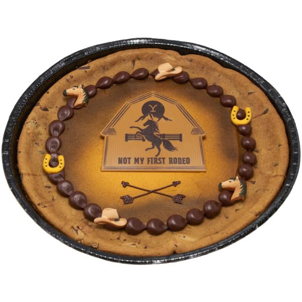 Western - Cowboy Hat, Horse and Horse Shoe Edible Sugar Cake Toppers, 12 Count